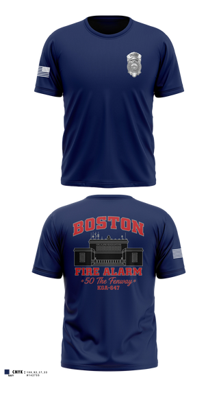 Short Sleeve Performance Shirt, Boston Fire Alarm, Fire Department, Teamtime, Team time, sublimation, custom sports apparel, team uniforms, spirit wear, spiritwear, sports uniforms, custom shirts, team store, custom team store, fundraiser sports, apparel fundraiser