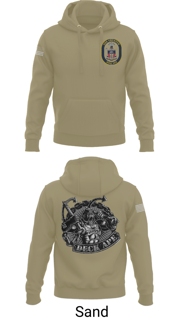 Hoodie, DDG 103 OD, , Teamtime, Team time, sublimation, custom sports apparel, team uniforms, spirit wear, spiritwear, sports uniforms, custom shirts, team store, custom team store, fundraiser sports, apparel fundraiser