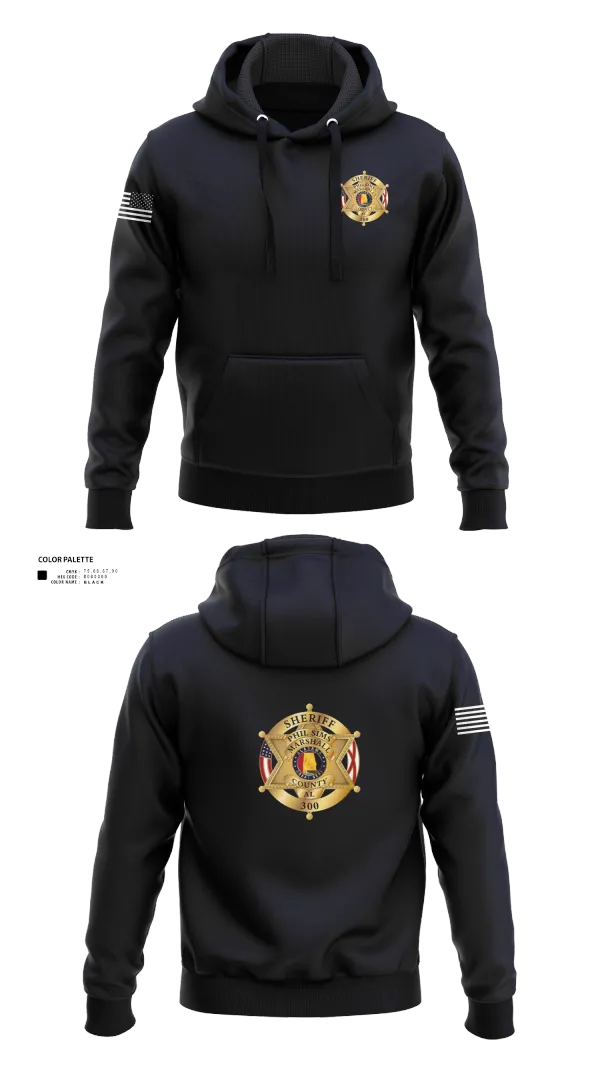 Hoodie, Marshall county sheriffs office, , Teamtime, Team time, sublimation, custom sports apparel, team uniforms, spirit wear, spiritwear, sports uniforms, custom shirts, team store, custom team store, fundraiser sports, apparel fundraiser