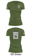 2nd Armored Cavalry Regiment 7857007 Women's Short Sleeve V-neck Shirt - 48