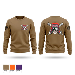 Crew Neck Sweatshirt, Alpha Btry Avalanche, Army, Teamtime, Team time, sublimation, custom sports apparel, team uniforms, spirit wear, spiritwear, sports uniforms, custom shirts, team store, custom team store, fundraiser sports, apparel fundraiser