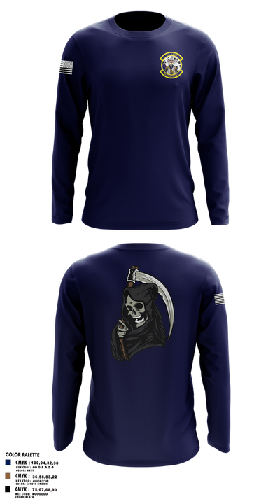 89th ATKS 4594121 Long Sleeve Performance Shirt 1