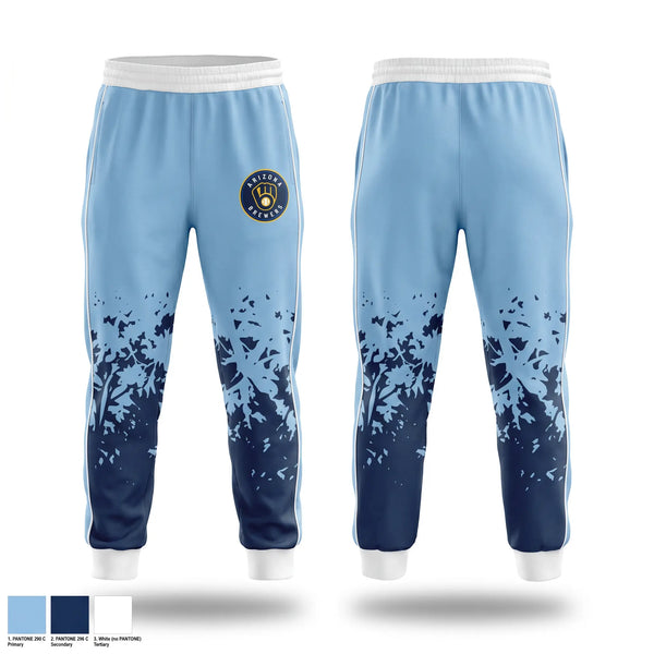Sweatpants, Arizona Brewers, Baseball, Teamtime, Team time, sublimation, custom sports apparel, team uniforms, spirit wear, spiritwear, sports uniforms, custom shirts, team store, custom team store, fundraiser sports, apparel fundraiser