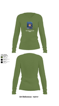 HHB, 428th Field Artillery Brigade 81466610 Women's Long Sleeve V-neck Shirt - 42