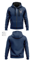Barrington High School Gymnastics 6144044 Zip Hoodie - 21