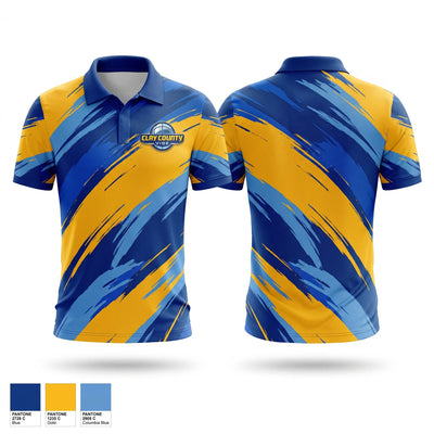 Clay County Vibe Short Sleeve Performance Polo - 1