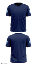 Lakeland Community College Police Department Old School Cotton Feel Shirt - 4