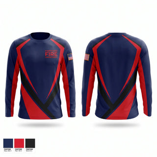 Long Sleeve Performance Shirt, Hartford Fire Department, Fire Department, Teamtime, Team time, sublimation, custom sports apparel, team uniforms, spirit wear, spiritwear, sports uniforms, custom shirts, team store, custom team store, fundraiser sports, apparel fundraiser