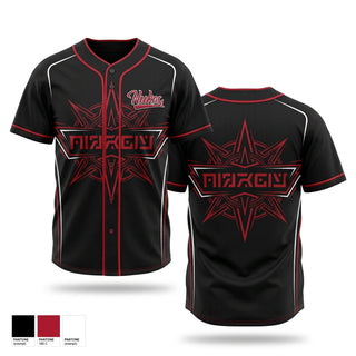 Full Button Baseball Jersey, Nukes, Baseball, Teamtime, Team time, sublimation, custom sports apparel, team uniforms, spirit wear, spiritwear, sports uniforms, custom shirts, team store, custom team store, fundraiser sports, apparel fundraiser
