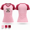 Bellflower Cross Country 34240579 Women's Short Sleeve V-neck Shirt - 1