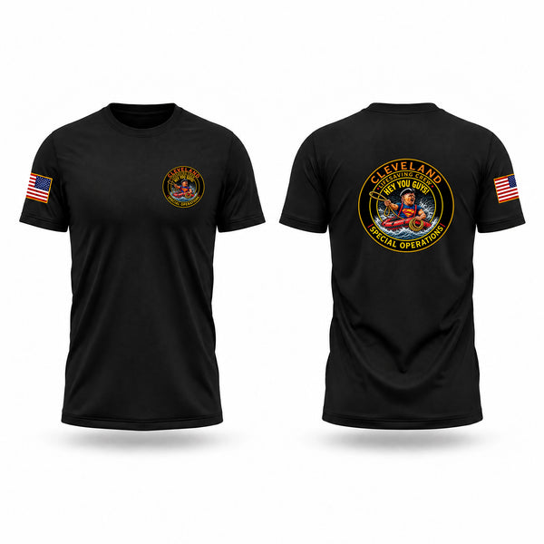 Short Sleeve Performance Shirt, Cleveland life saving crew, EMS/EMT, Teamtime, Team time, sublimation, custom sports apparel, team uniforms, spirit wear, spiritwear, sports uniforms, custom shirts, team store, custom team store, fundraiser sports, apparel fundraiser