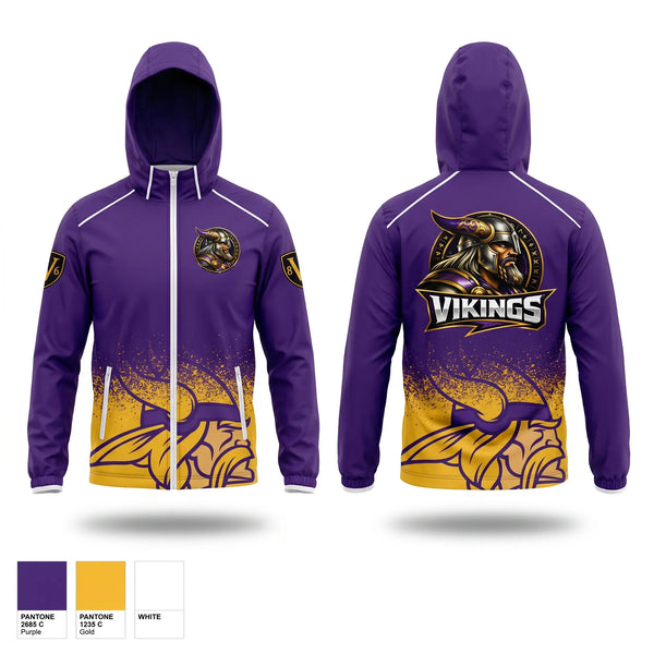 Windbreaker, Tarboro High Vikings, , Teamtime, Team time, sublimation, custom sports apparel, team uniforms, spirit wear, spiritwear, sports uniforms, custom shirts, team store, custom team store, fundraiser sports, apparel fundraiser