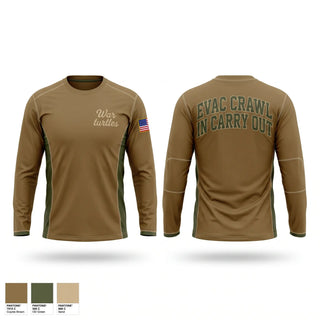 Long Sleeve Performance Shirt, War turtles, Army, Teamtime, Team time, sublimation, custom sports apparel, team uniforms, spirit wear, spiritwear, sports uniforms, custom shirts, team store, custom team store, fundraiser sports, apparel fundraiser