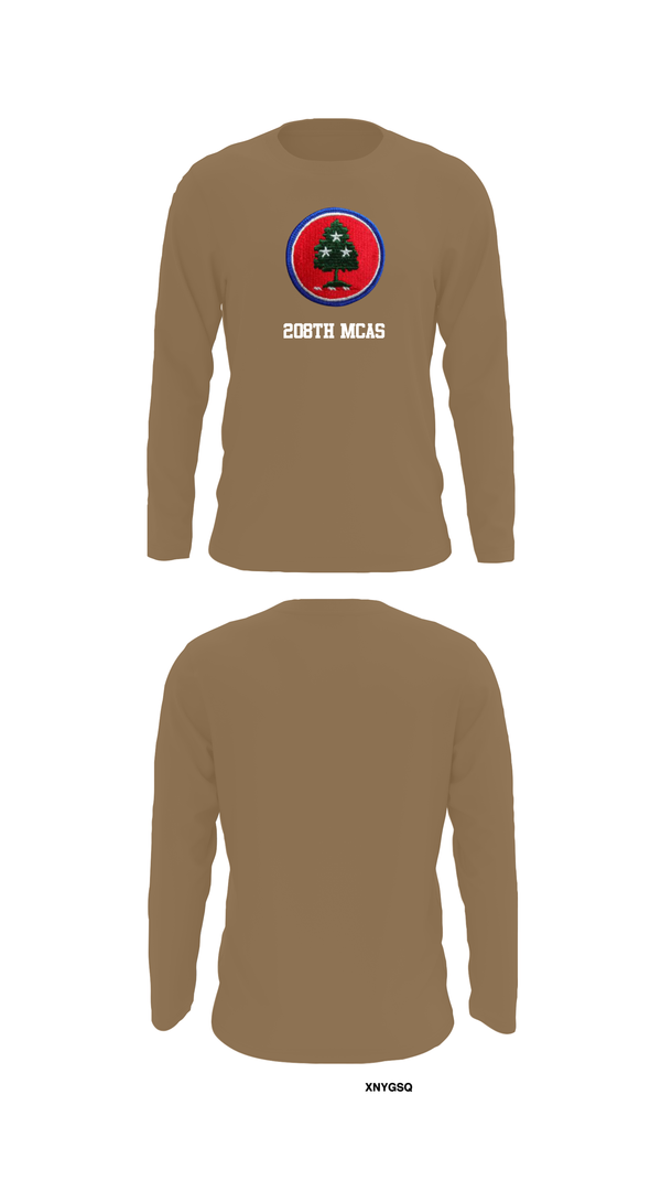 Long Sleeve Performance Shirt, 208th MCAS, National Guard, Teamtime, Team time, sublimation, custom sports apparel, team uniforms, spirit wear, spiritwear, sports uniforms, custom shirts, team store, custom team store, fundraiser sports, apparel fundraiser