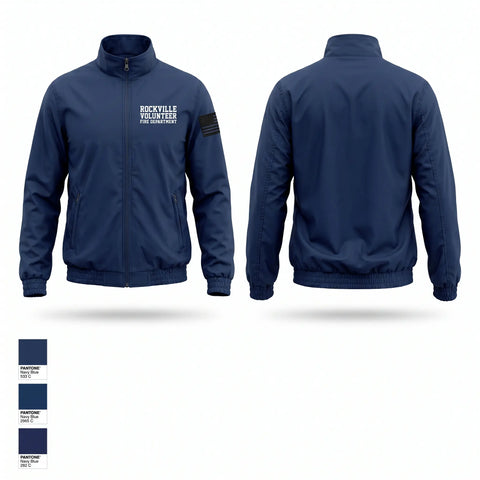 Windbreaker, Rockville Volunteer Fire Department, Fire Department, Teamtime, Team time, sublimation, custom sports apparel, team uniforms, spirit wear, spiritwear, sports uniforms, custom shirts, team store, custom team store, fundraiser sports, apparel fundraiser