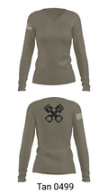 ENGINEMEN 85110741 Women's Long Sleeve V-neck Shirt - 73