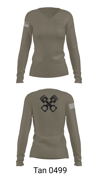 Womens Long Sleeve Vneck Shirt, ENGINEMEN, , Teamtime, Team time, sublimation, custom sports apparel, team uniforms, spirit wear, spiritwear, sports uniforms, custom shirts, team store, custom team store, fundraiser sports, apparel fundraiser