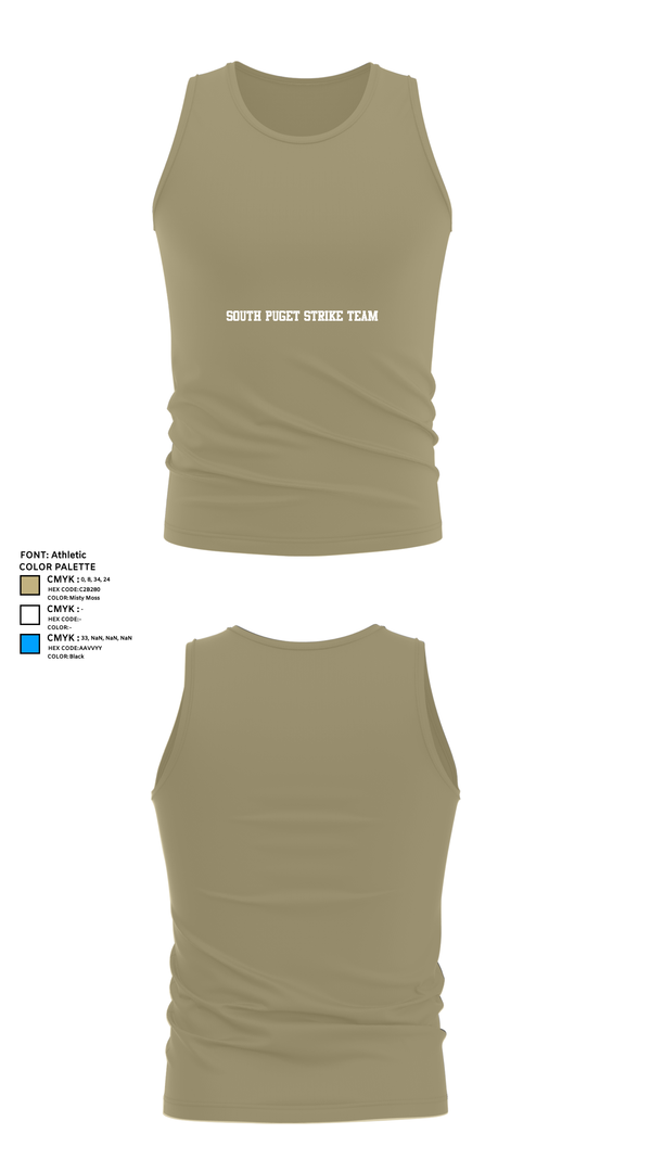 Tank Top, South Puget strike team, , Teamtime, Team time, sublimation, custom sports apparel, team uniforms, spirit wear, spiritwear, sports uniforms, custom shirts, team store, custom team store, fundraiser sports, apparel fundraiser