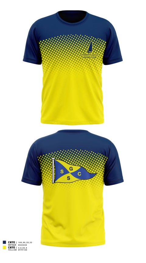 Short Sleeve Performance Shirt, Stewarts Gully Sailing Club, Spirit Store, Teamtime, Team time, sublimation, custom sports apparel, team uniforms, spirit wear, spiritwear, sports uniforms, custom shirts, team store, custom team store, fundraiser sports, apparel fundraiser