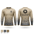 The Center Brazilian Jiu-Jitsu Long Sleeve Rash Guard Shirt - 1