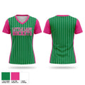 Little Lady Rockets Women's Short Sleeve V-neck Shirt - 1