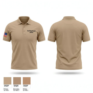 Short Sleeve Performance Polo, Surfside Beach police, Police, Teamtime, Team time, sublimation, custom sports apparel, team uniforms, spirit wear, spiritwear, sports uniforms, custom shirts, team store, custom team store, fundraiser sports, apparel fundraiser