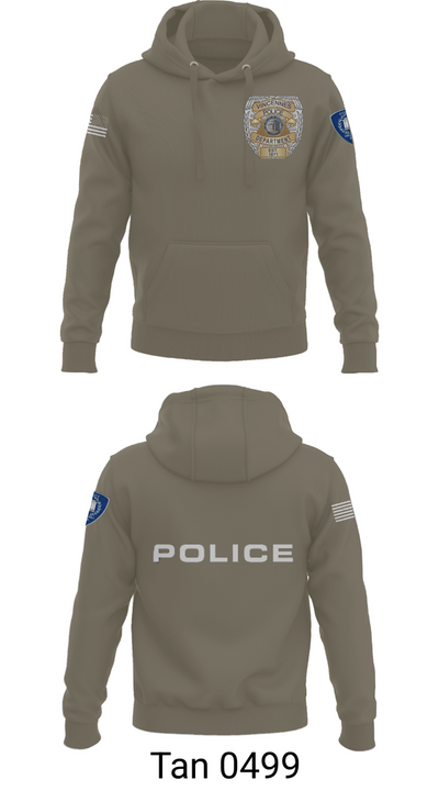 Vincennes Police Department 76255219 Hoodie - 74