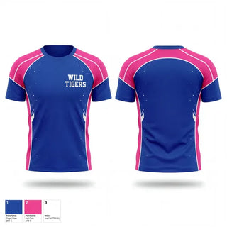 Short Sleeve Performance Shirt, Wild Tigers, Women's Basketball, Teamtime, Team time, sublimation, custom sports apparel, team uniforms, spirit wear, spiritwear, sports uniforms, custom shirts, team store, custom team store, fundraiser sports, apparel fundraiser