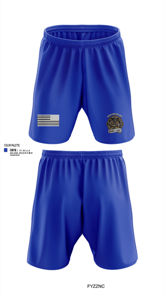 Athletic Shorts With Pockets, Georgetown Fire Station 7, Fire Department, Teamtime, Team time, sublimation, custom sports apparel, team uniforms, spirit wear, spiritwear, sports uniforms, custom shirts, team store, custom team store, fundraiser sports, apparel fundraiser