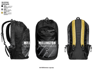 Gear Bag, Millington Trojans, Wrestling, Teamtime, Team time, sublimation, custom sports apparel, team uniforms, spirit wear, spiritwear, sports uniforms, custom shirts, team store, custom team store, fundraiser sports, apparel fundraiser