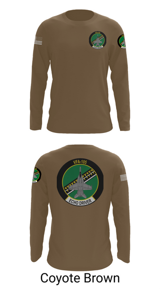 Long Sleeve Performance Shirt, VFA-105, , Teamtime, Team time, sublimation, custom sports apparel, team uniforms, spirit wear, spiritwear, sports uniforms, custom shirts, team store, custom team store, fundraiser sports, apparel fundraiser