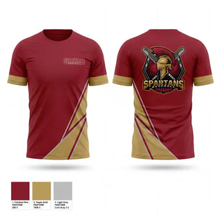 Short Sleeve Performance Shirt, Mid TN Spartans, Baseball, Teamtime, Team time, sublimation, custom sports apparel, team uniforms, spirit wear, spiritwear, sports uniforms, custom shirts, team store, custom team store, fundraiser sports, apparel fundraiser