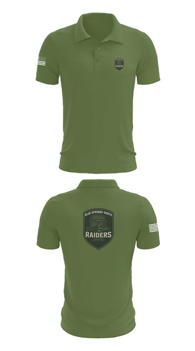 BSS JROTC 74818776 Short Sleeve Performance Polo - 47