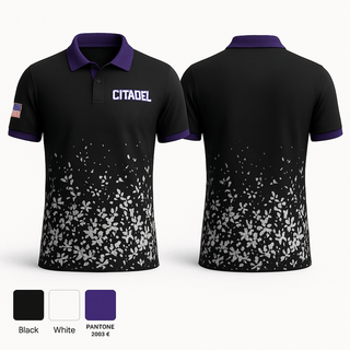 Short Sleeve Performance Polo, Citadel, Police, Teamtime, Team time, sublimation, custom sports apparel, team uniforms, spirit wear, spiritwear, sports uniforms, custom shirts, team store, custom team store, fundraiser sports, apparel fundraiser
