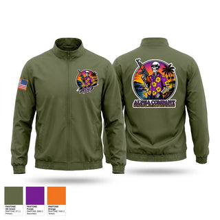 Windbreaker, Aloha 97th CA, Army, Teamtime, Team time, sublimation, custom sports apparel, team uniforms, spirit wear, spiritwear, sports uniforms, custom shirts, team store, custom team store, fundraiser sports, apparel fundraiser