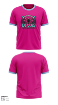 AZ DIAMOND DIVAS Short Sleeve Performance Shirt - 2