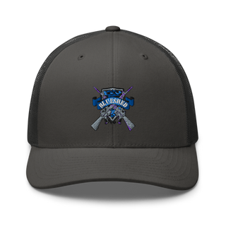 Blueshed Gun Shop 36061412 Retro Trucker Hat | Yupoong 6606