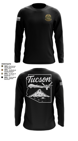 Long Sleeve Performance Shirt, 214 Intel, Air Force, Teamtime, Team time, sublimation, custom sports apparel, team uniforms, spirit wear, spiritwear, sports uniforms, custom shirts, team store, custom team store, fundraiser sports, apparel fundraiser