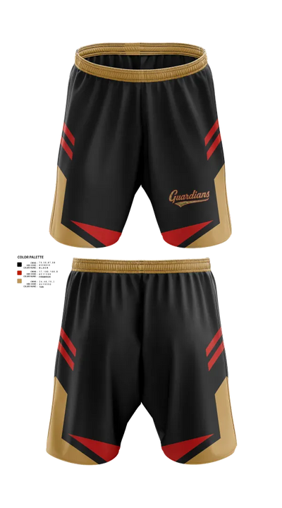 Guardians Baseball 46818393 Athletic Shorts With Pockets - 1