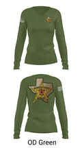 Hudspeth county sheriff office 47128359 Women's Long Sleeve V-neck Shirt - 54
