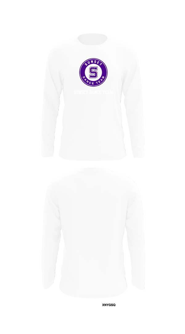 Long Sleeve Performance Shirt, Sunset Dance Team, Spirit Store, Teamtime, Team time, sublimation, custom sports apparel, team uniforms, spirit wear, spiritwear, sports uniforms, custom shirts, team store, custom team store, fundraiser sports, apparel fundraiser