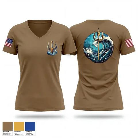 Womens Short Sleeve Vneck Shirt, 47th CST, Army, Teamtime, Team time, sublimation, custom sports apparel, team uniforms, spirit wear, spiritwear, sports uniforms, custom shirts, team store, custom team store, fundraiser sports, apparel fundraiser