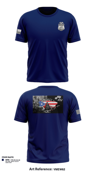 Short Sleeve Performance Shirt, D2 Violent Crime Reduction Team, Police, Teamtime, Team time, sublimation, custom sports apparel, team uniforms, spirit wear, spiritwear, sports uniforms, custom shirts, team store, custom team store, fundraiser sports, apparel fundraiser