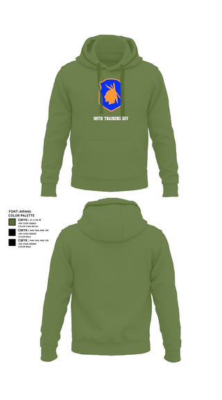 Hoodie, 98th training div, , Teamtime, Team time, sublimation, custom sports apparel, team uniforms, spirit wear, spiritwear, sports uniforms, custom shirts, team store, custom team store, fundraiser sports, apparel fundraiser