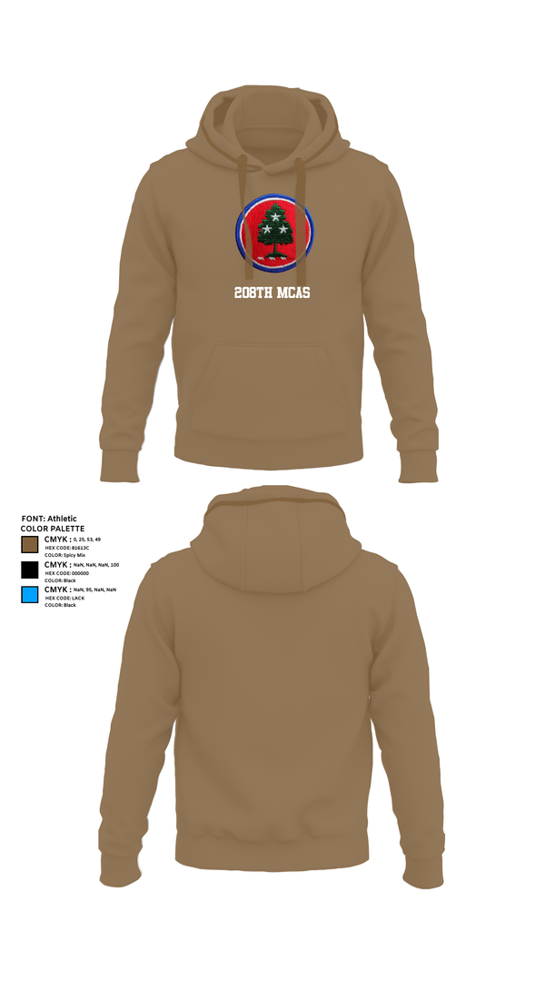 Hoodie, 208th MCAS, National Guard, Teamtime, Team time, sublimation, custom sports apparel, team uniforms, spirit wear, spiritwear, sports uniforms, custom shirts, team store, custom team store, fundraiser sports, apparel fundraiser