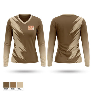 Womens Long Sleeve Vneck Shirt, Ralph’s, Cheer, Teamtime, Team time, sublimation, custom sports apparel, team uniforms, spirit wear, spiritwear, sports uniforms, custom shirts, team store, custom team store, fundraiser sports, apparel fundraiser
