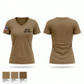96 SFS / Eglin Police Women's Short Sleeve V-neck Shirt - 1
