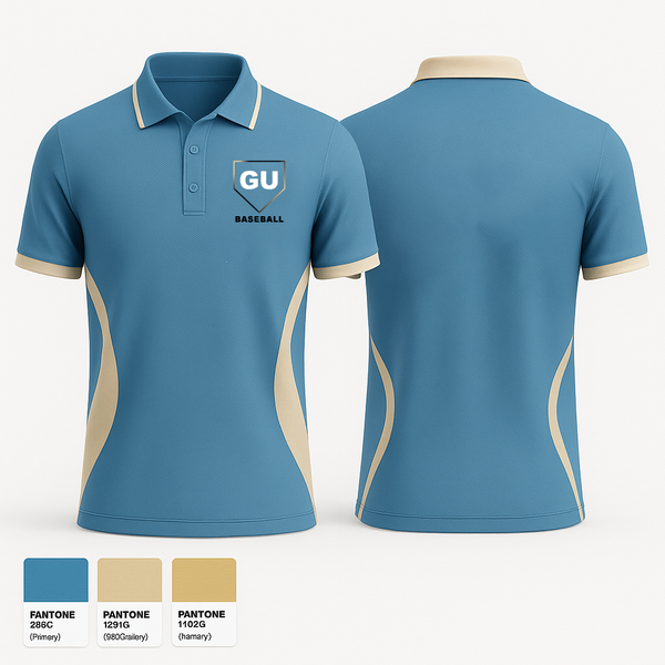 Short Sleeve Performance Polo, Glove ultimate, Baseball, Teamtime, Team time, sublimation, custom sports apparel, team uniforms, spirit wear, spiritwear, sports uniforms, custom shirts, team store, custom team store, fundraiser sports, apparel fundraiser