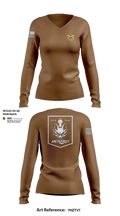Fox Co 3-10 GSAB 20000256 Women's Long Sleeve V-neck Shirt - 101