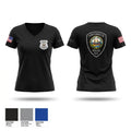 Portsmouth Police Women's Short Sleeve V-neck Shirt - 1